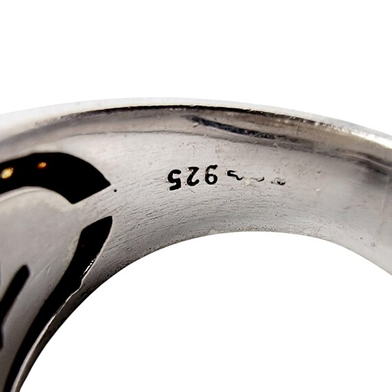 Ti Sento Silver Statement Ring with Large Brown S… - image 9