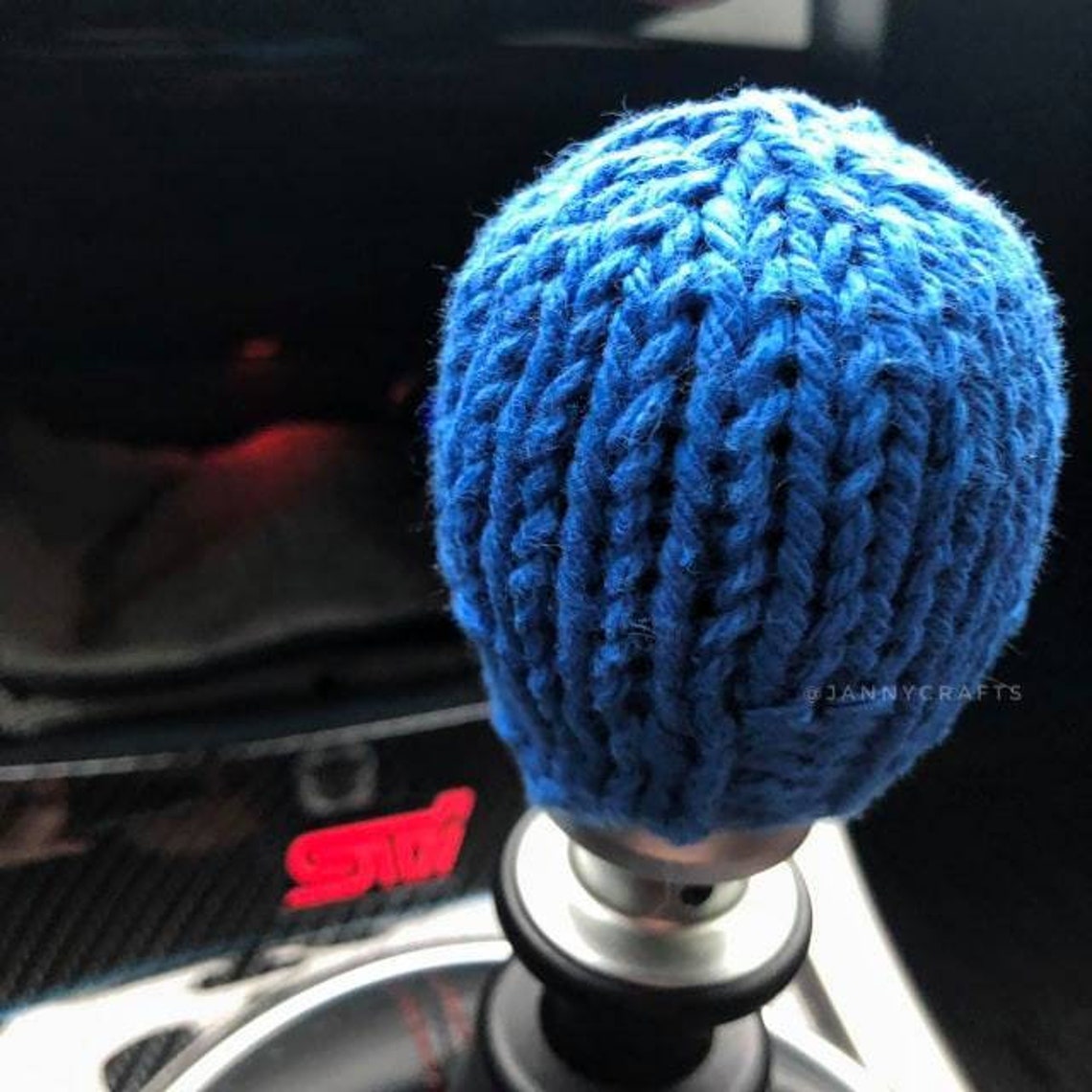 Shift knob cover beanie handmade solid color Etsy