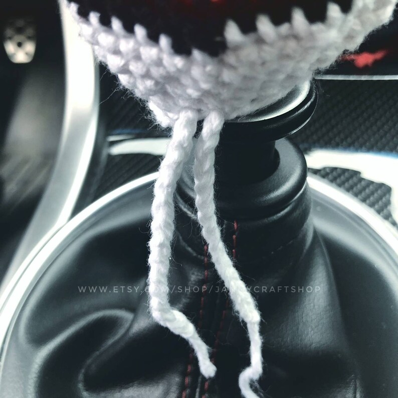 Pokeball Shift Knob Cover Beanie Handmade Etsy