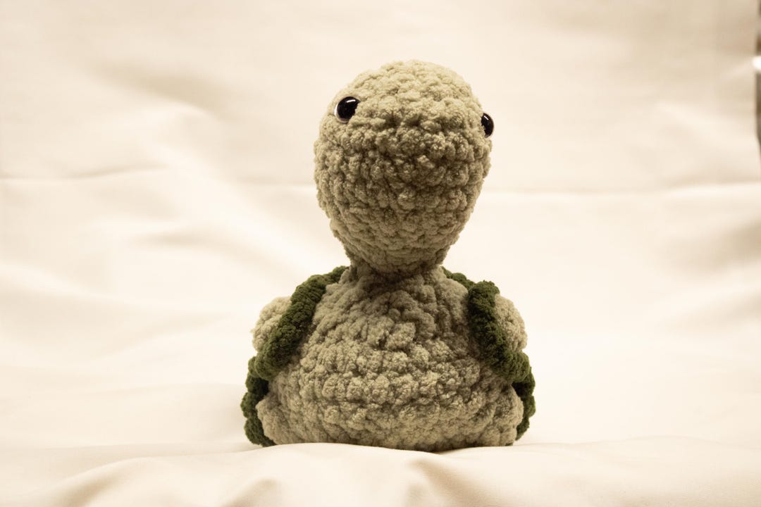 Crochet Turtle Removeable Shell Turtle Crochet Plush With Removable Shell - 7 Inches - Etsy