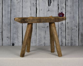 rustic wooden stool rustic wood antique wooden stool rustic bench small vintage farmhouse seat decor home wooden etsy rustic wooden stool rustic wood antique wooden stool rustic bench small vintage farmhouse seat decor home wooden etsy