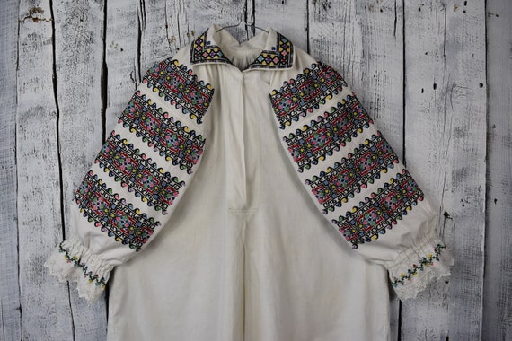 Vintage traditional Ukrainian embroidered shirt /