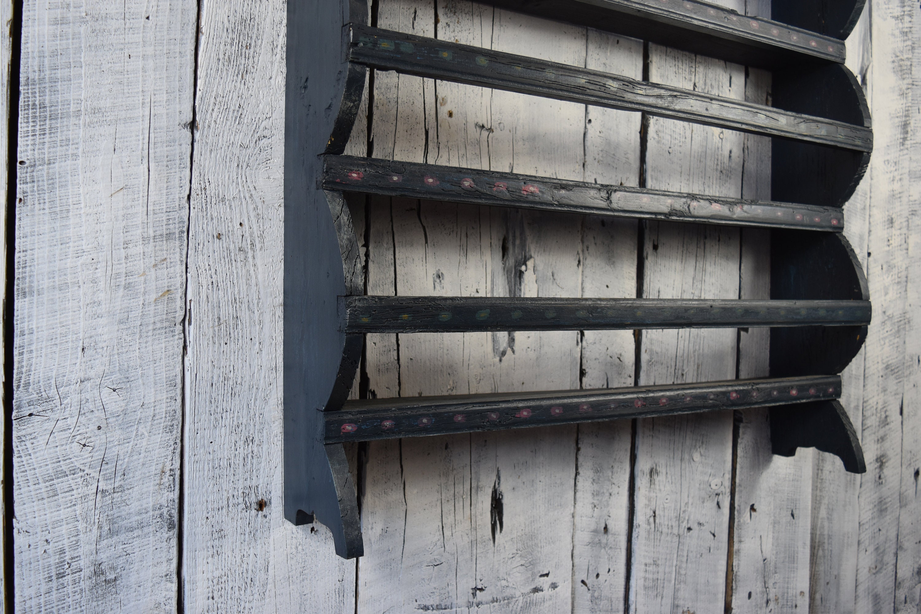 Vintage Wall Shelf / Wood Shelf / Antique Wood Wall Shelf / Etsy