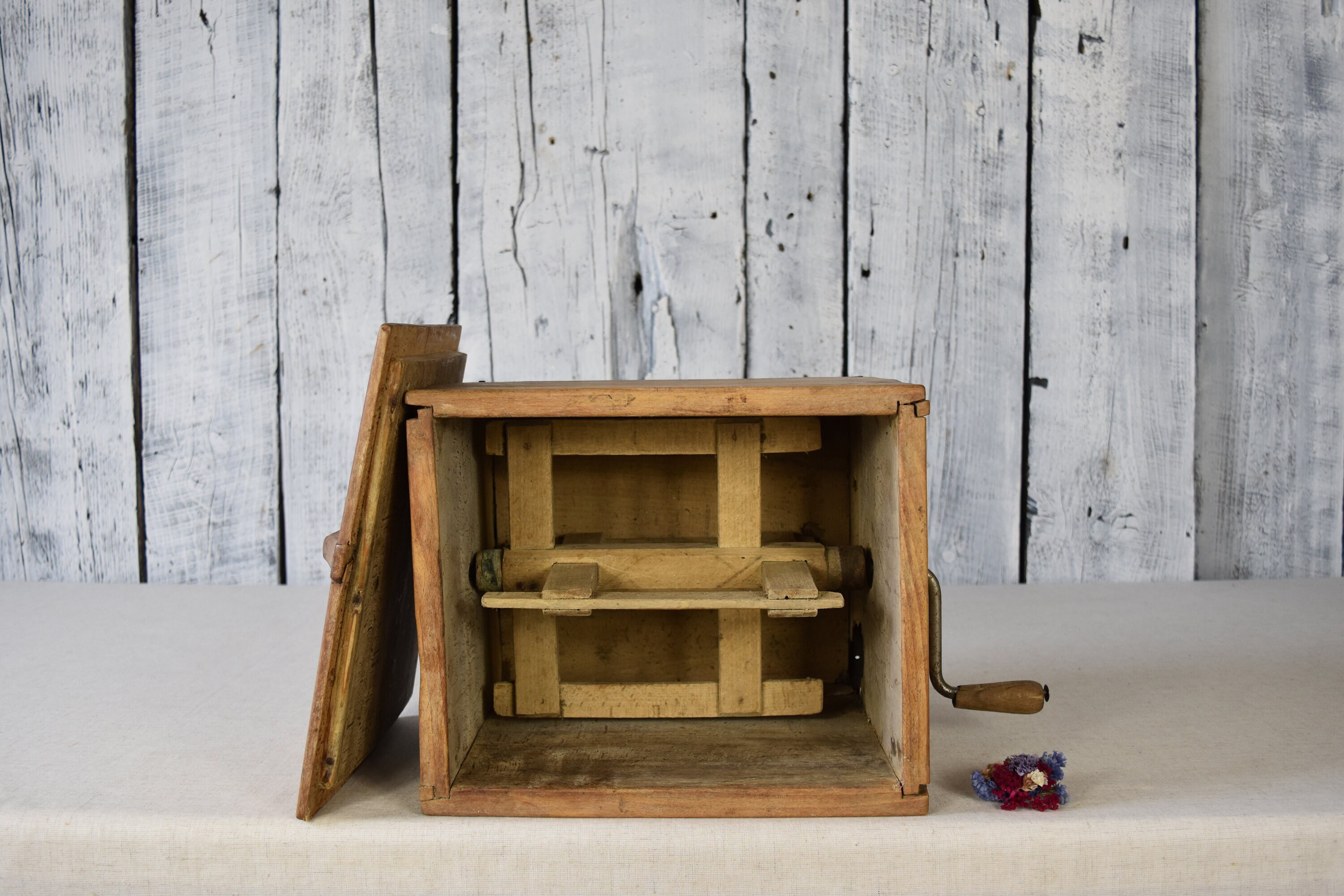 Antique Butter Churn / Wooden Butter Churn / Farmhouse Churn / Etsy