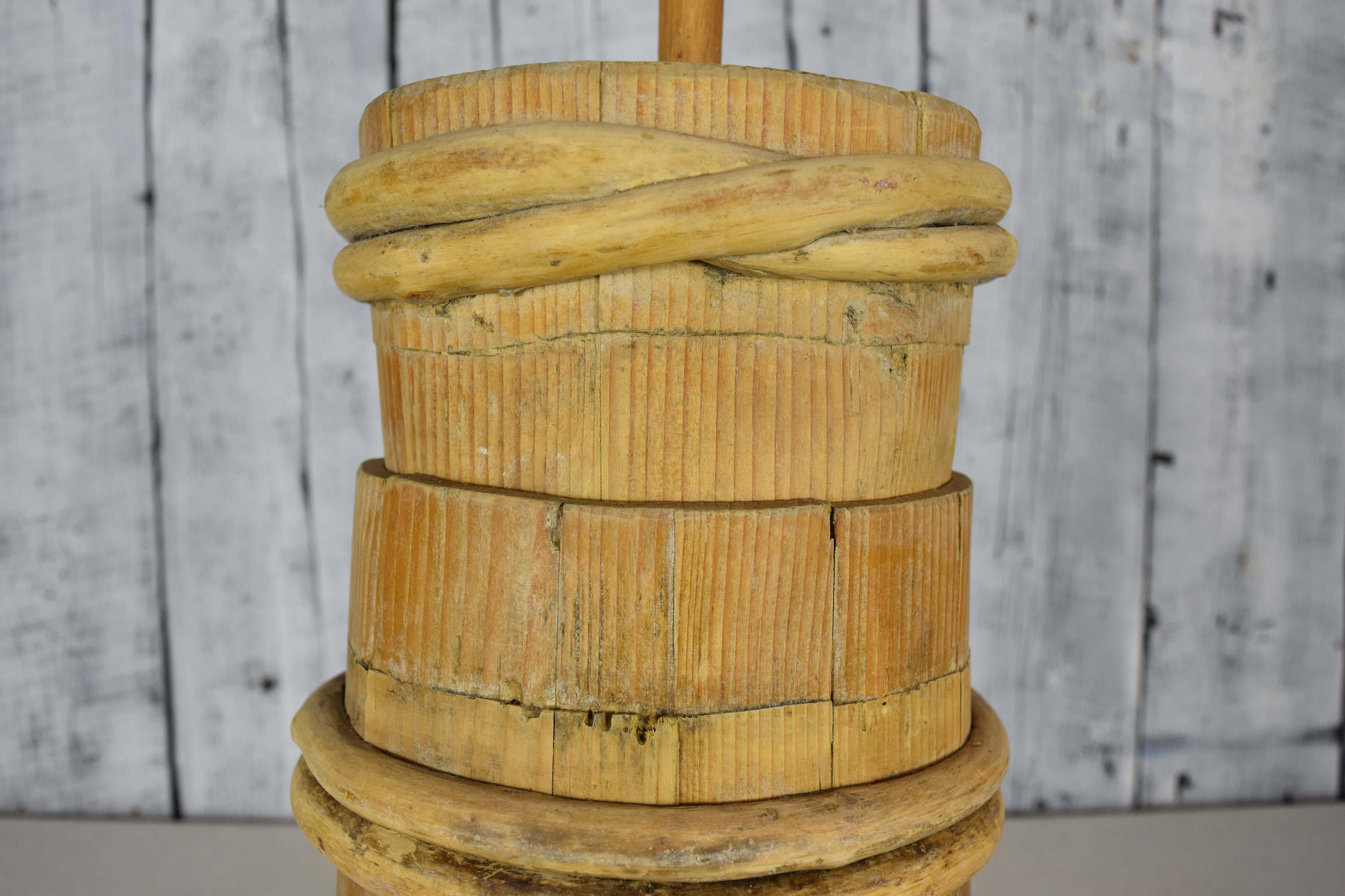 Antique Butter Churn / Wooden Butter Churn / Farmhouse Churn / Etsy