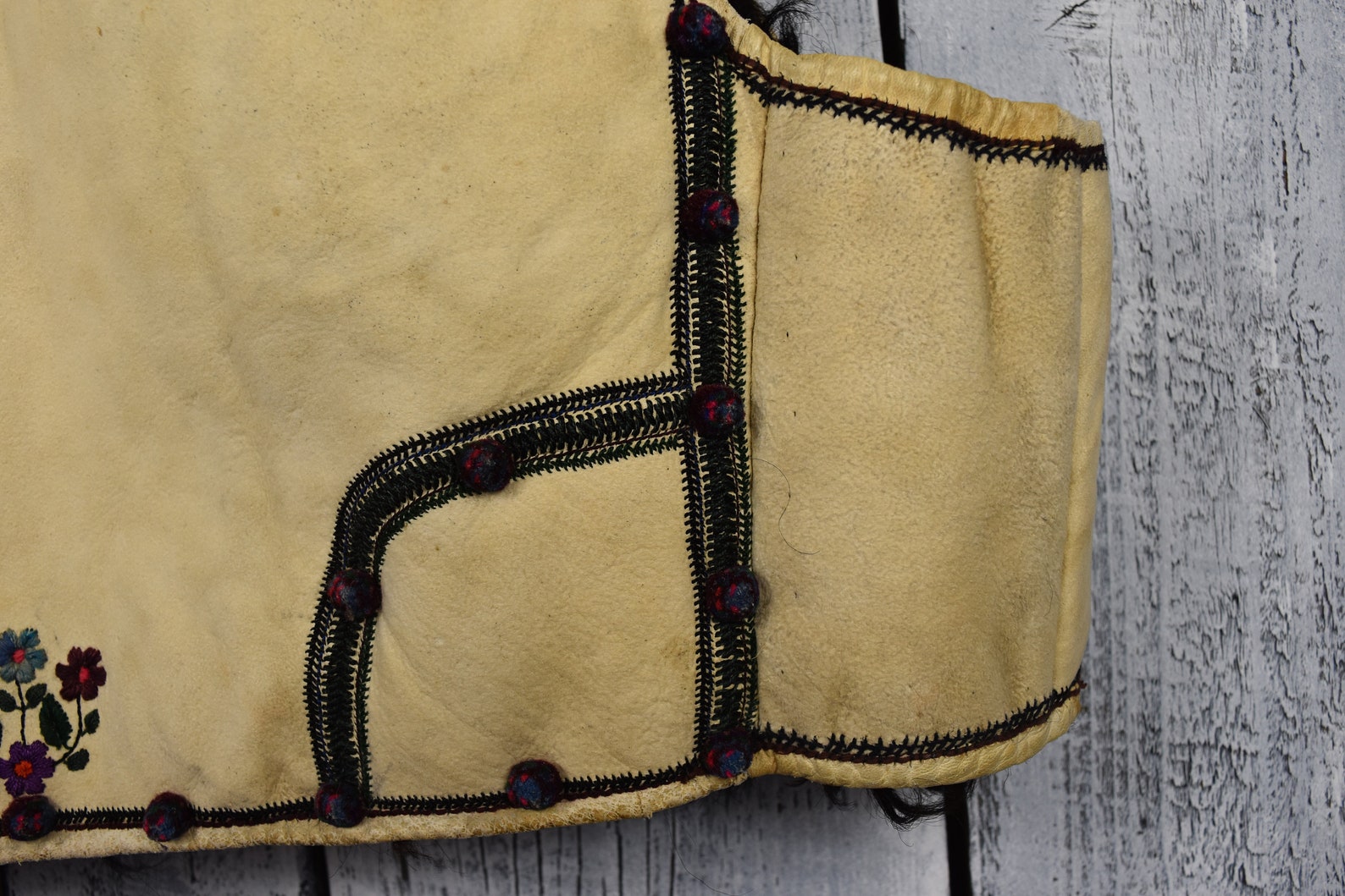 Antique Ukrainian vest / Traditional Ukrainian sleeveless | Etsy