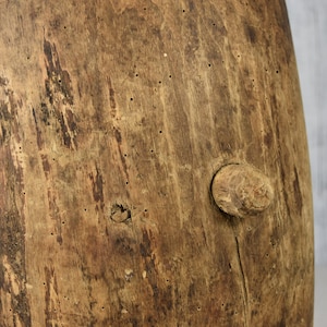 Wood Barrel / Handmade Barrel Bar / Antique Wooden Keg / - Etsy