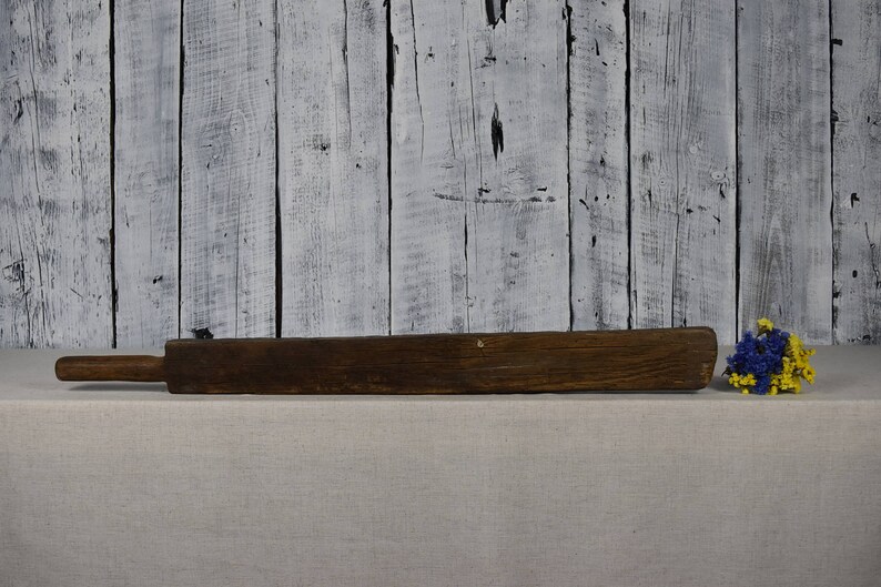 Antique primitive carved wooden mangle boards / Washboards / Etsy