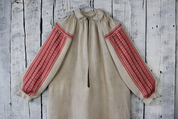 Vintage traditional Ukrainian embroidered shirt /