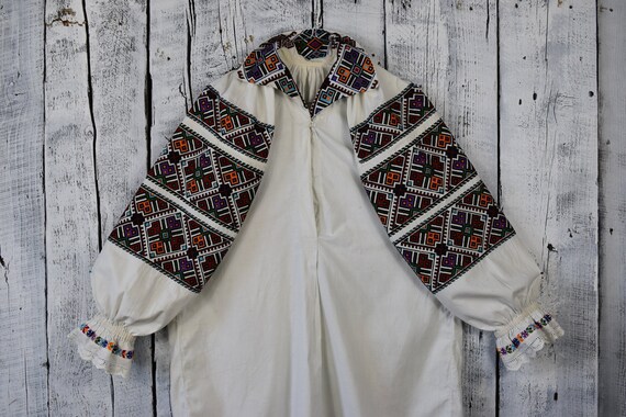 Vintage traditional Ukrainian embroidered shirt /