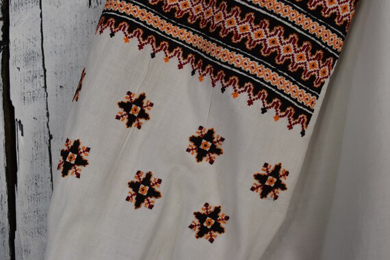Vintage traditional Ukrainian embroidered shirt /… - image 3