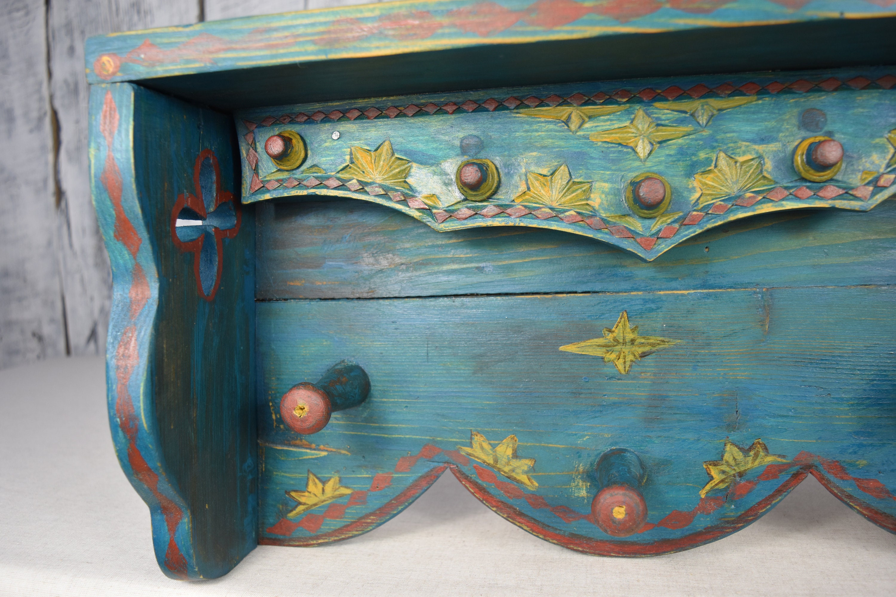 Vintage Clothes Hanger / Antique Clothes Hanger / Rustic Etsy