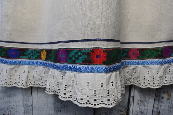 Vintage traditional Ukrainian embroidered shirt /… - image 8