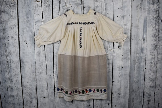 Vintage traditional Ukrainian embroidered shirt /