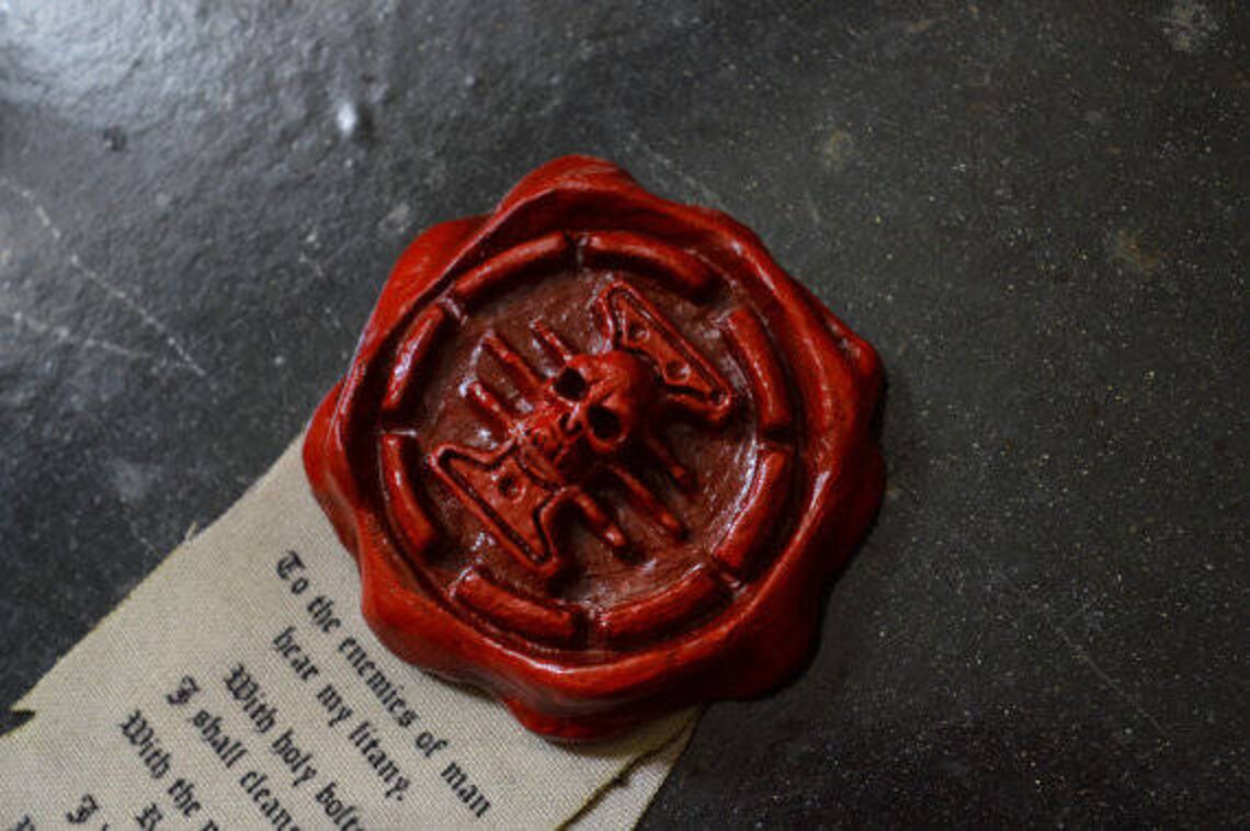 Sceau de pureté WarHammer WarHammer 40k WH40k Crâne Etsy
