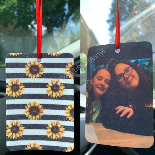 Personalized Air Freshener, Car Accessories, Custom Gifts, Photo Gifts, Birthday Gift, Truck Accessories, New Driver, Naughty Gifts