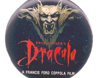 DRACULA MOVIE Pin Back - 1992