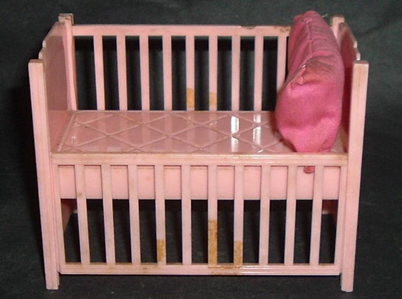 Vintage Crib With Drop Down Side 1950 S No Name Etsy