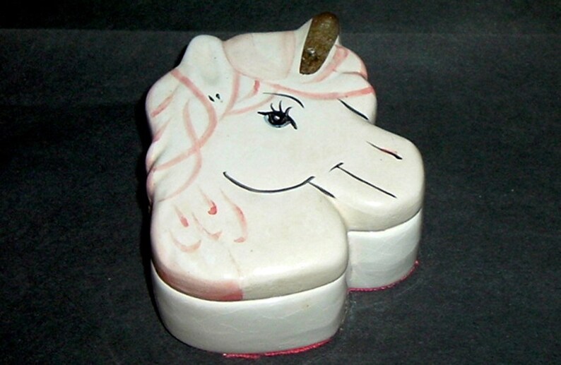 CERAMIC UNICORN STORAGE