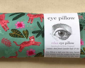 Eye Pillow - Pink Tigers