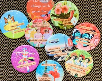 Pocket mirrors - Vintage collection