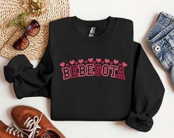 Bebesota Embroidered Sweatshirt: Karol G Fan Gift