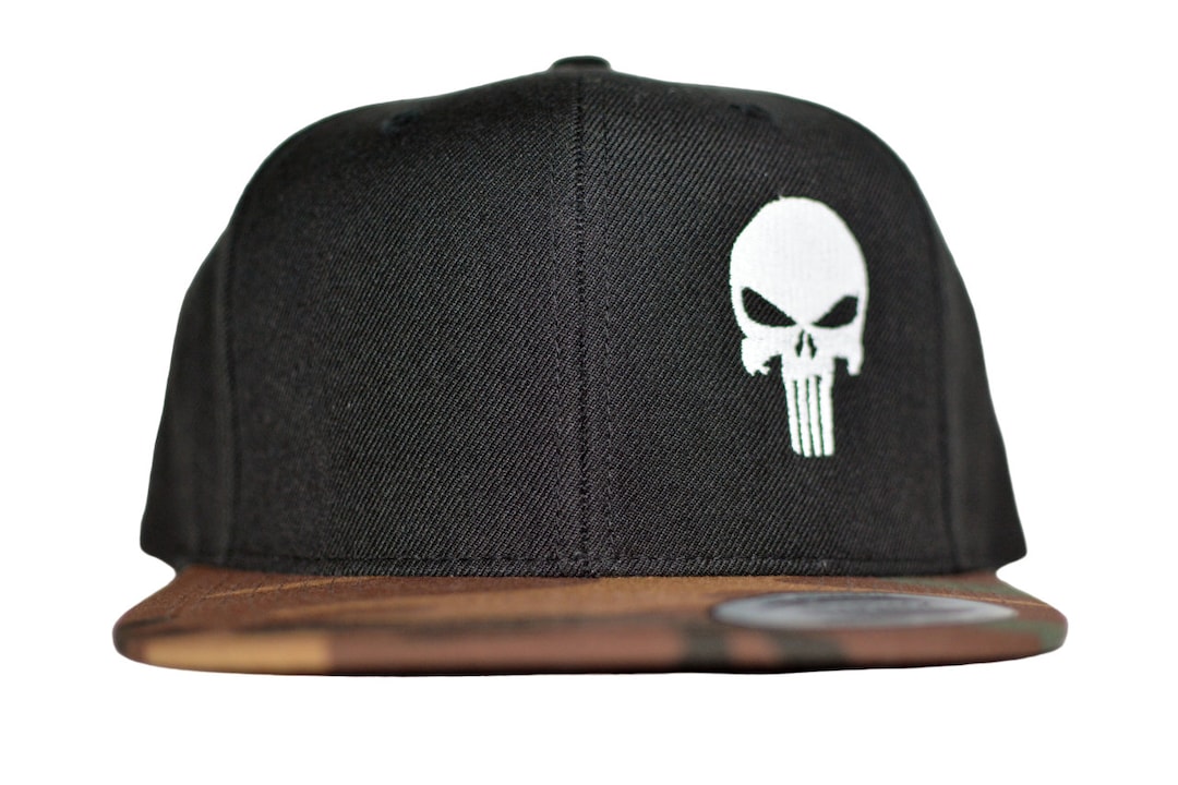 PUNISHER Skull Hat – USA Tactical Military Snapback – Handcrafted Mesh Cap For Men