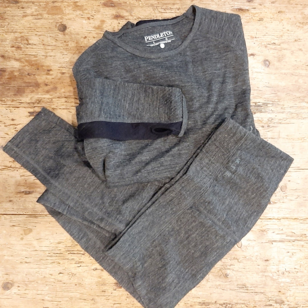 Women's Pendleton Wool Blend Base Layer Underlayer Thermal Etsy