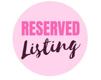 Reserved Listing for Didrik