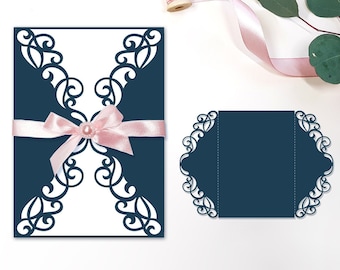 Download Wedding Invitation Svg Etsy