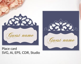 Download Cricut Place Card Etsy