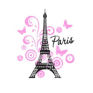 Paris - SVG, studio3, Dxf Cutting files - Commercial Use Ok - Silhouette Cameo - Cricut - Vinyl Projects – Diy