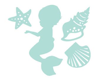 Download Mermaid baby shower | Etsy