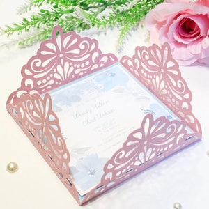 Wedding invitation - SVG, ai, CRD, eps - Laser Cut - Silhouette Cameo - Cricut - Instant Download - 063