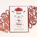 see more listings in the Gate-fold Invitations section