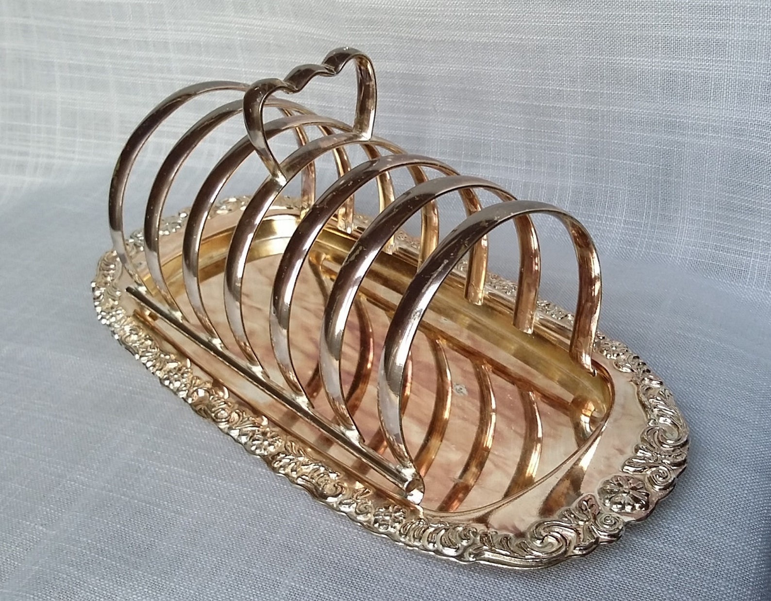 Vintage Silver Plated Toast Rack English Toast Holder with Etsy