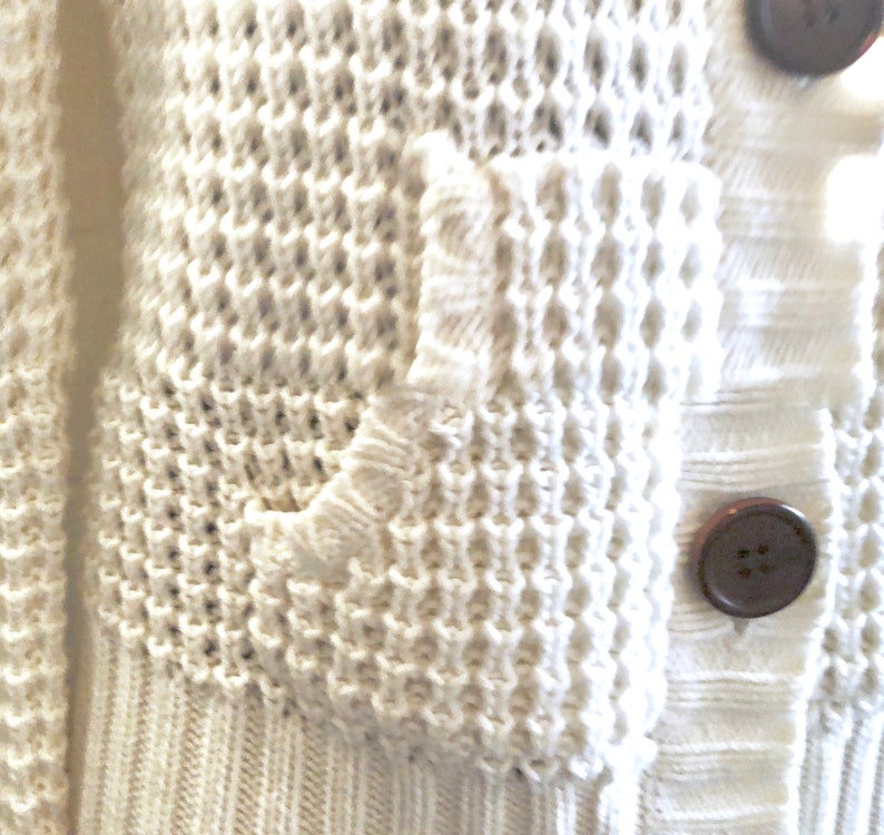 Cotton Knit Cardigan free domestic shipping