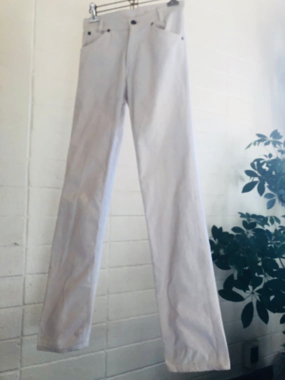 90s White Courduroy Jeans vintage Xsm / Gap brand… - image 7