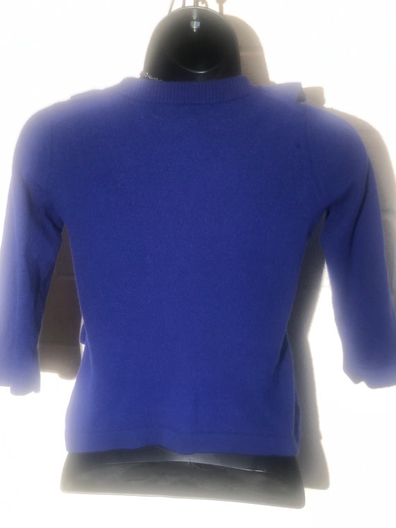 Merino Wool pullover ruffle sweater XXsm - image 4