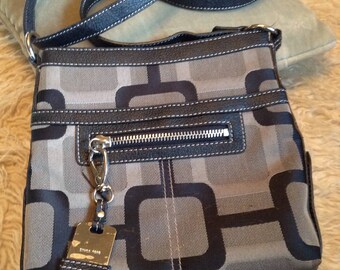 Vintage French Army Musette Bag 1950s | Khaki Canvas & Leather
