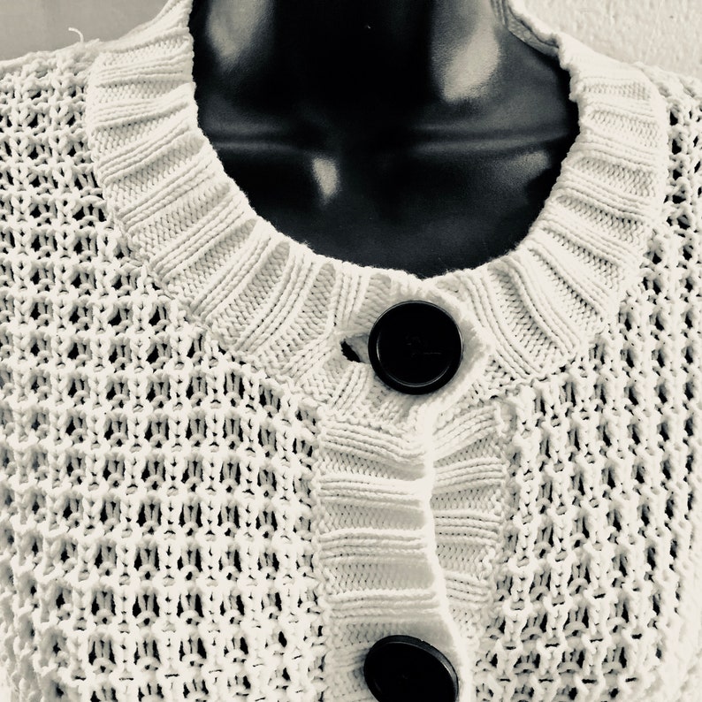Cotton Knit Cardigan free domestic shipping