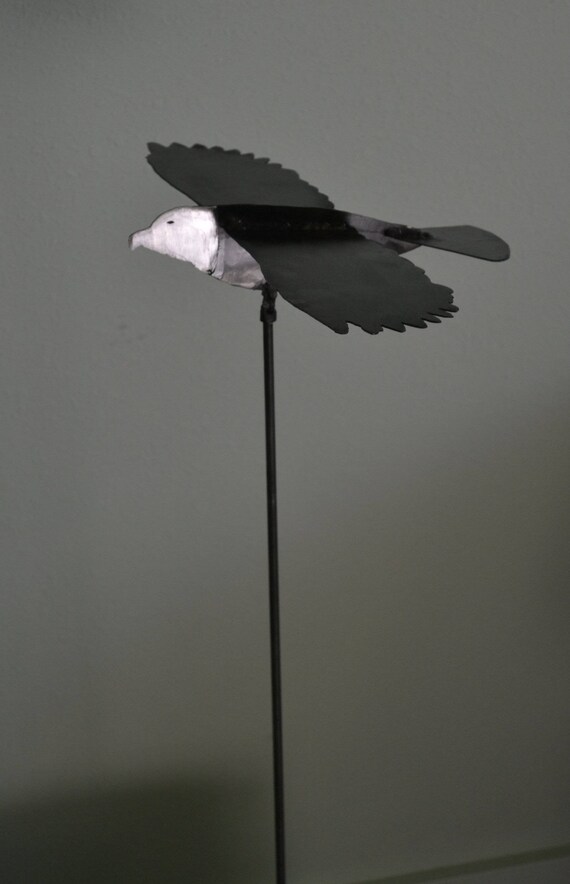 Flying eagle garden stake Etsy