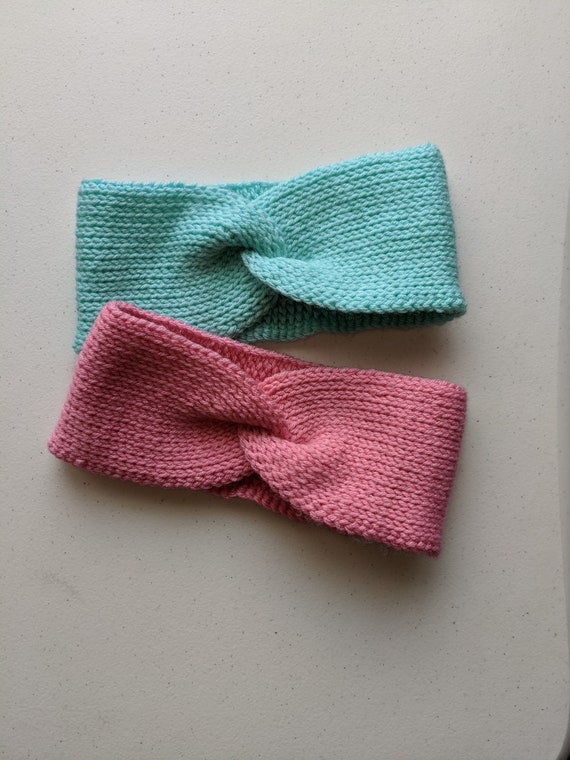 Handmade Crochet Headband With a Twist - Etsy display picture 1