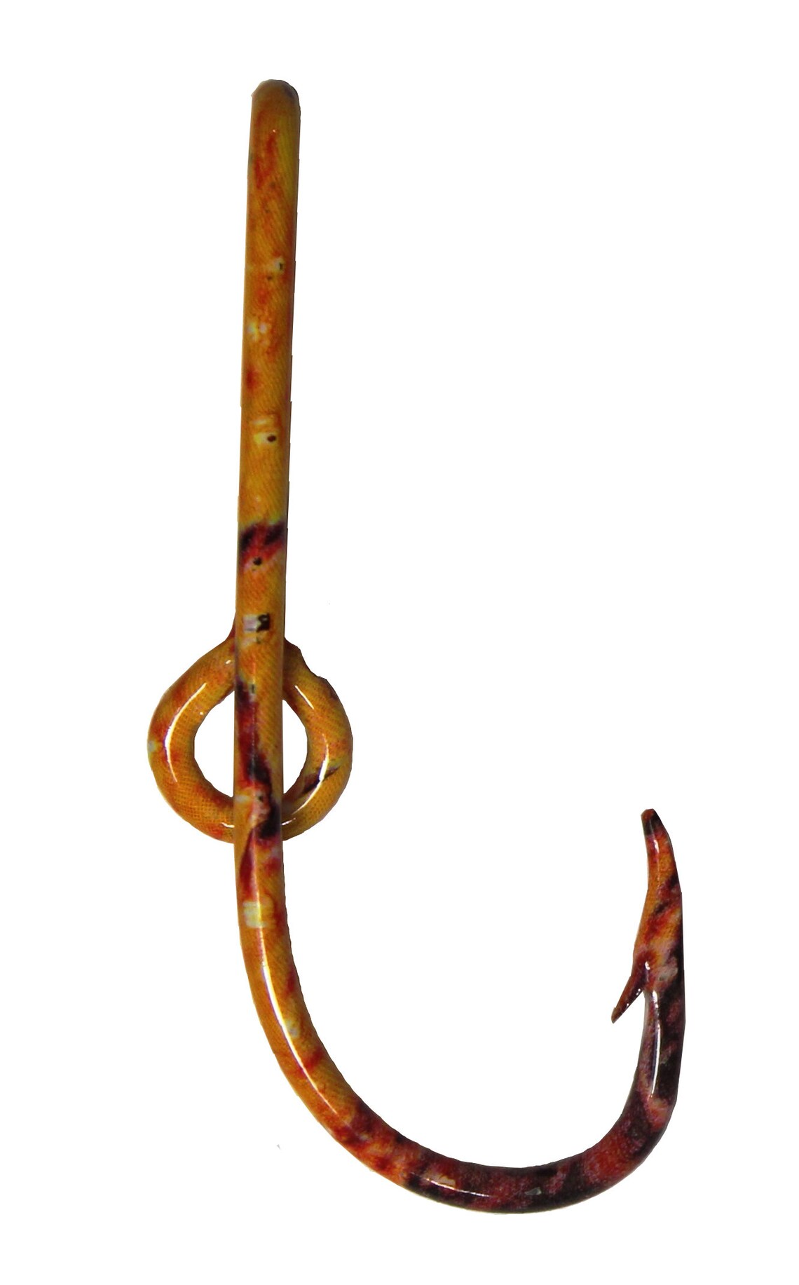 Orange Camo Fish Hook Hat Pin Hat Clip for Hat or Cap Etsy