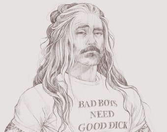 Bad Boy Blackbeard | Fine Art Print | Open Edition