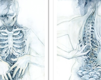 Keep & Halcyon I | Fine Art Watercolor Prints  | Open Edition