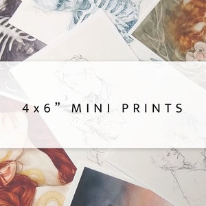 Mini-impressions 4 x 6 po.