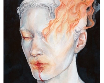 Pearl on Fire | Fine Art Print   | Open Edition