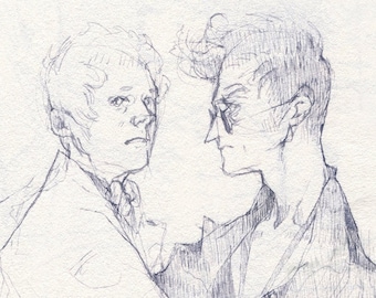 The Angel & The Demon  | Print