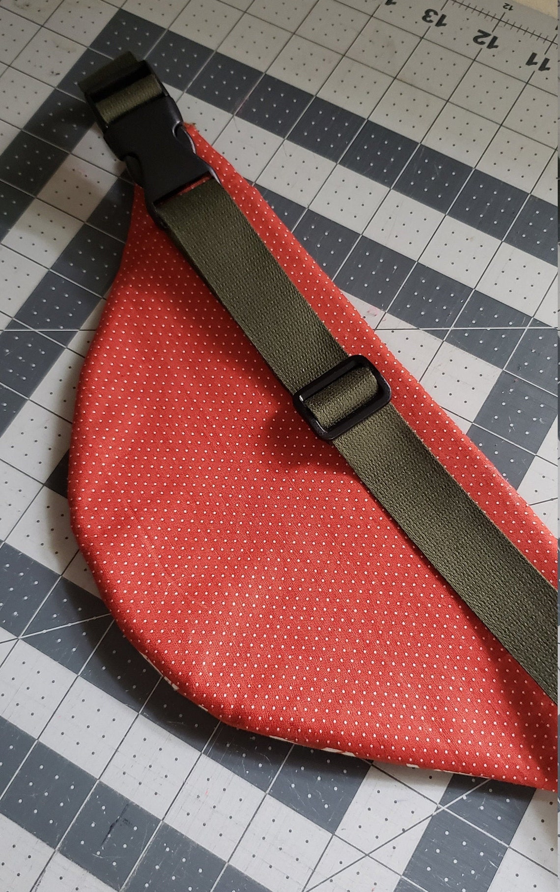 Adjustable Zipper Hip Bag Fanny Pack in Brown Pretzels & Etsy